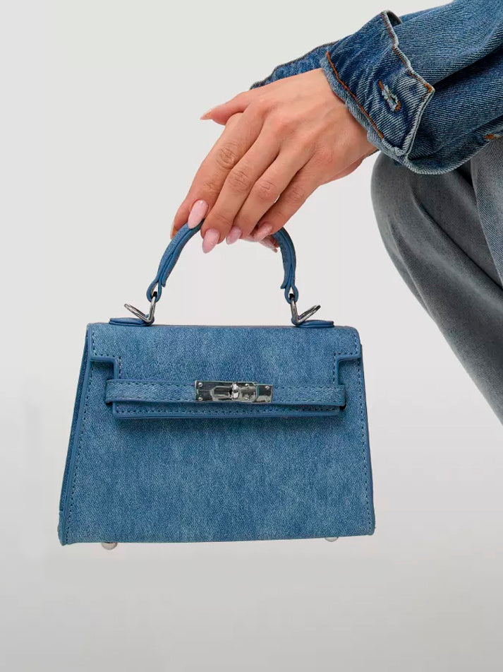 Bolsa Satchel Pequena Milano