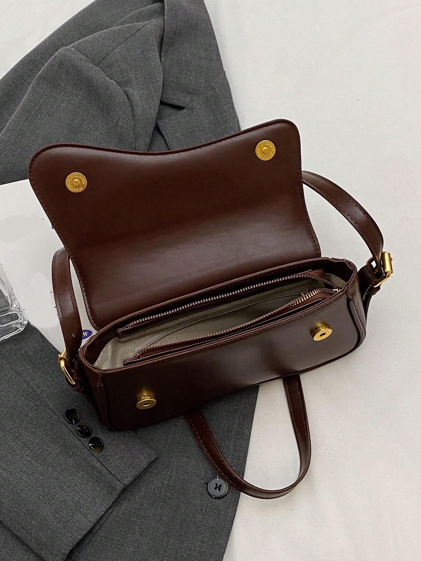 Bolsa de Ombro Pequena Bruna