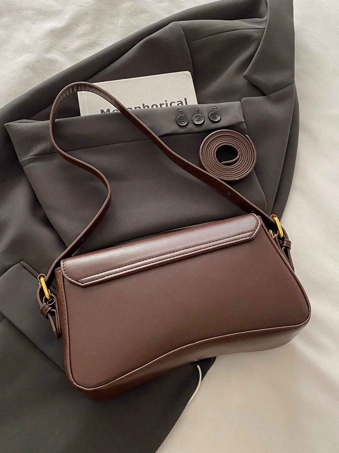 Bolsa de Ombro Pequena Bruna