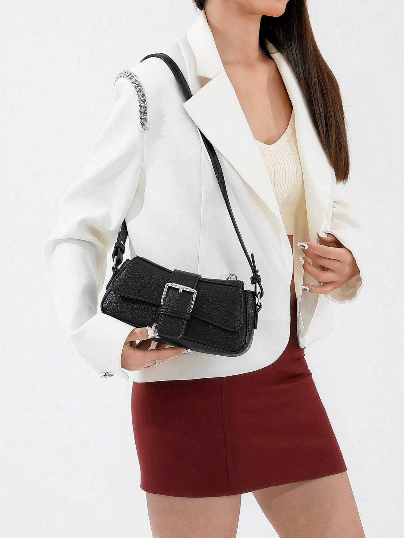 Bolsa Baguete Pequena Liora